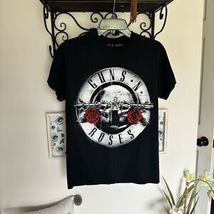 Black Graphic Guns N Roses tour T-Shirt